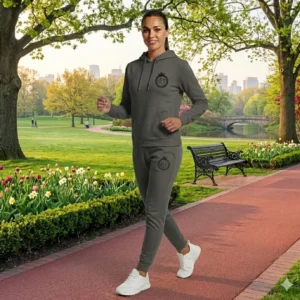 park run grey tracksuit