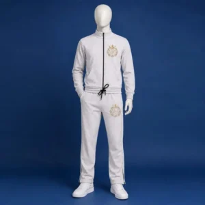 pearl white front look