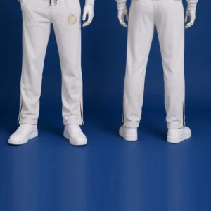 white jogger detail view